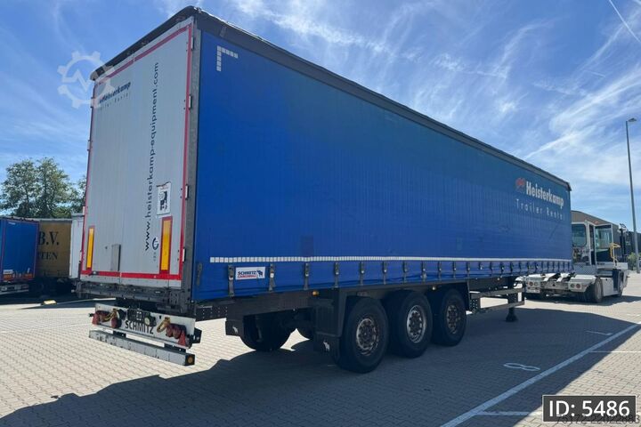 Sliding tarpaulins Schmitz Cargobull SCB*S3T / Disk brakes