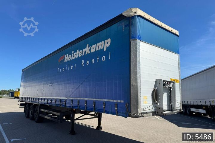 Sliding tarpaulins Schmitz Cargobull SCB*S3T / Disk brakes