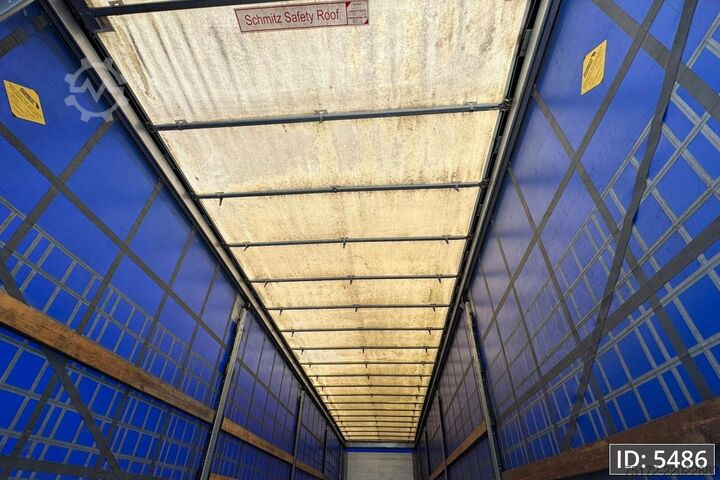 Sliding tarpaulins Schmitz Cargobull SCB*S3T / Disk brakes
