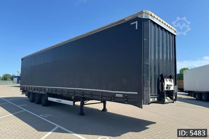 Sliding tarpaulins Krone SD / Mega / BPW Disk