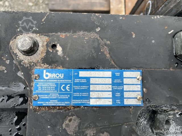 Multi-pallet handler 2/1 profile type *Sonstige Barou 36293