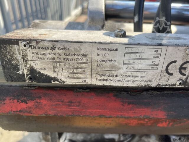 Multi-pallet handler 2/1 profile type Durwen DPK30C
