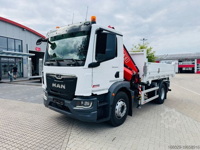 Autokran MAN 18.320 4x2 mit Fassi Ladekran Sofort Verfügbar