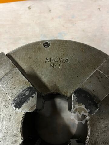 Four-jaw chuck Arowa Nr.8