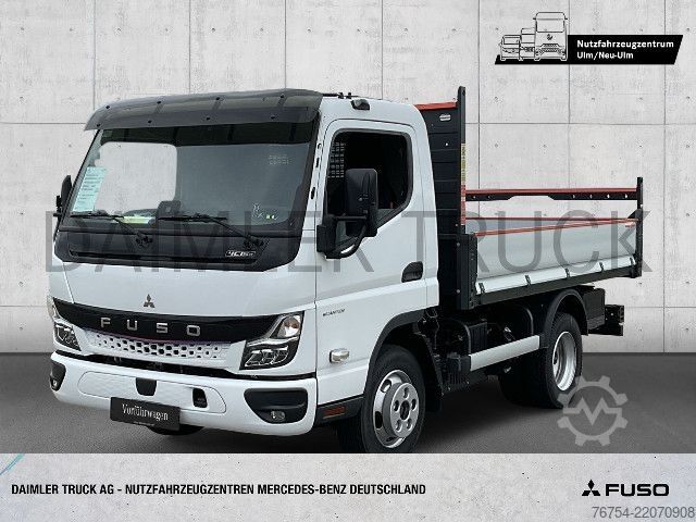 Transporter mit Kipper FUSO Mitsubishi eCanter 4S15 S-Bat Kipper Klima AHK