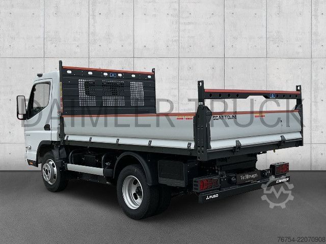 Transporter mit Kipper FUSO Mitsubishi eCanter 4S15 S-Bat Kipper Klima AHK