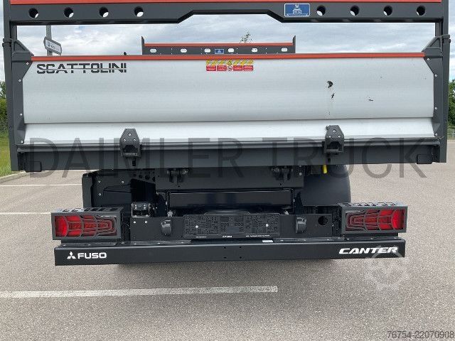 Transporter mit Kipper FUSO Mitsubishi eCanter 4S15 S-Bat Kipper Klima AHK