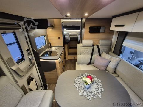 Teilintegriertes Wohnmobil Knaus L!VE WAVE 650 MEG Black Selection *TraumMobil*L-Sitzgruppe*