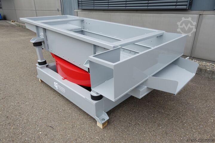 Siebmaschine | Schwingsiebmaschine S&F GmbH - Siebmaschinen u Fördertechnik ASM-200