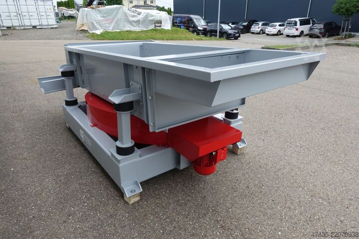 Siebmaschine | Schwingsiebmaschine S&F GmbH - Siebmaschinen u Fördertechnik ASM-200