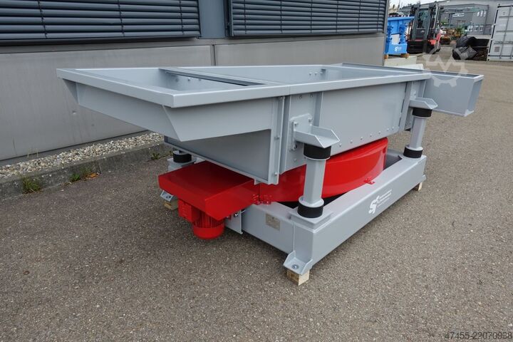 Siebmaschine | Schwingsiebmaschine S&F GmbH - Siebmaschinen u Fördertechnik ASM-200