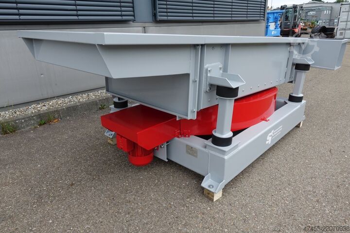 Siebmaschine | Schwingsiebmaschine S&F GmbH - Siebmaschinen u Fördertechnik ASM-200