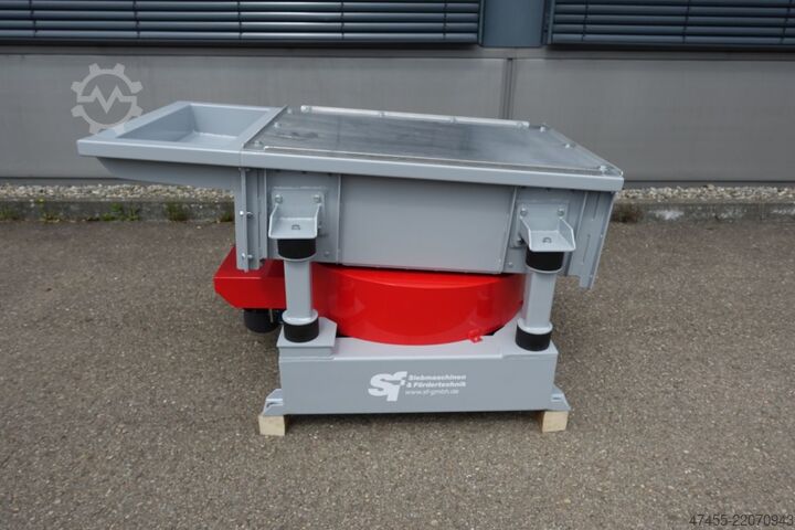 Screening machine | Oscillating Screen S&F GmbH - Siebmaschinen u Fördertechnik ASM-100