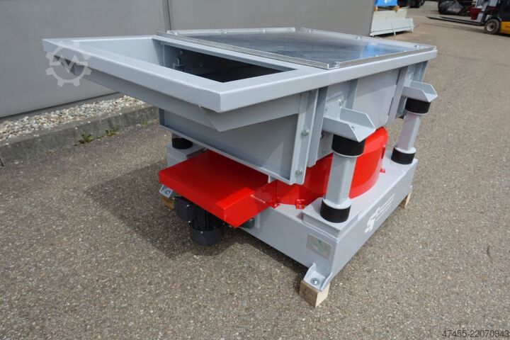 Screening machine | Oscillating Screen S&F GmbH - Siebmaschinen u Fördertechnik ASM-100