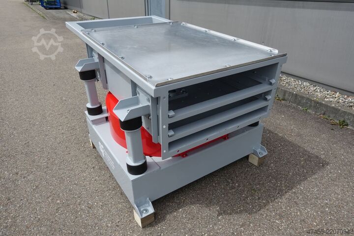 Screening machine | Oscillating Screen S&F GmbH - Siebmaschinen u Fördertechnik ASM-100