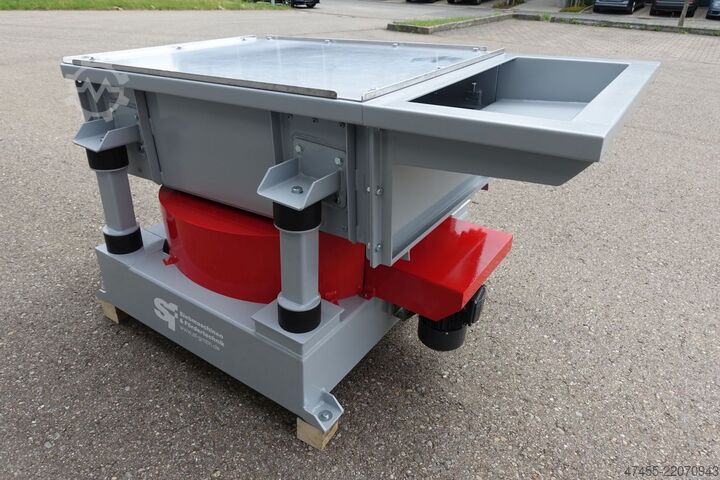 Screening machine | Oscillating Screen S&F GmbH - Siebmaschinen u Fördertechnik ASM-100