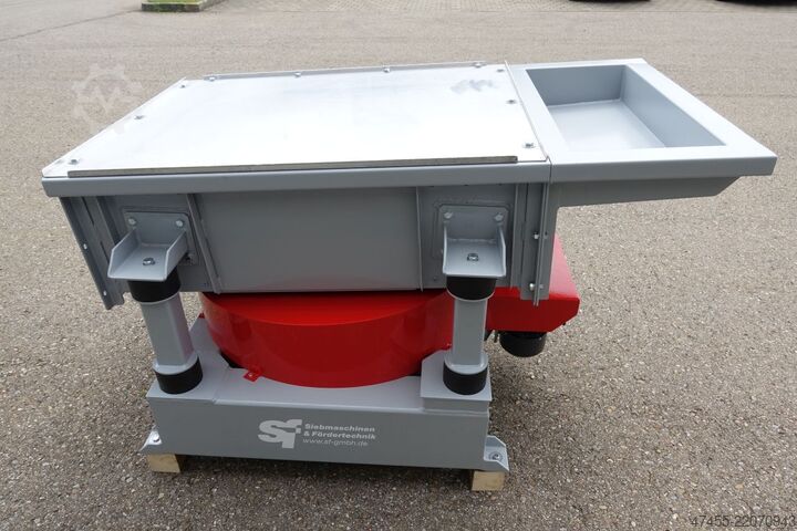 Screening machine | Oscillating Screen S&F GmbH - Siebmaschinen u Fördertechnik ASM-100