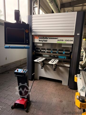 Electro-servo press brake Weinbrenner WPB 13036