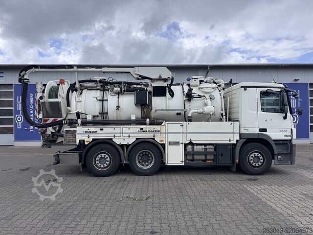 Vacuum and pressure truck Mercedes-Benz Actros 2536
