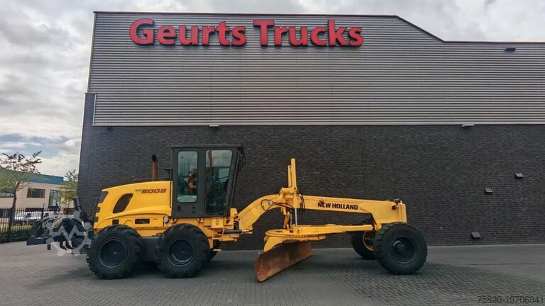 Grader New Holland RG 200 B MOTORGRADER + RIPPER FROM 2012 HOURS 4237