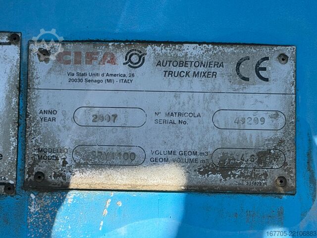Concrete mixer truck Astra HD8