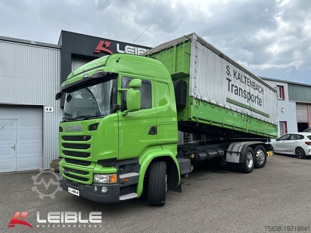 Dreiseitenkipper LKW SCANIA R 450 6x2*4 *HGE Getreide Kipper*Komplettzug*
