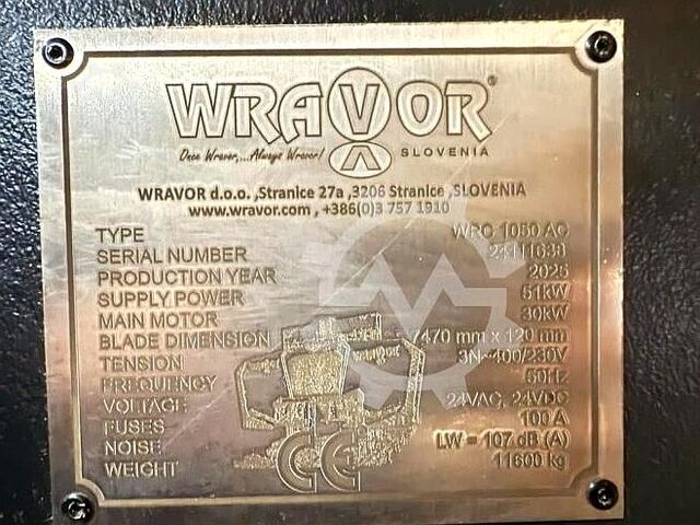 Bandsäge Wravor WRC 1015 AC