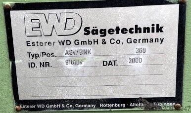 Komplettes Sägewerk (stationär) EWD FZ3 - BNK 200/6