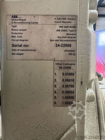 Industrial robot Lasrobot ABB  IRB2400L
