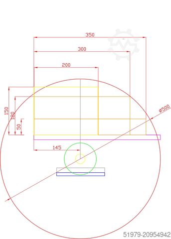 End cutting saw fully electrical KUSING SPS-500