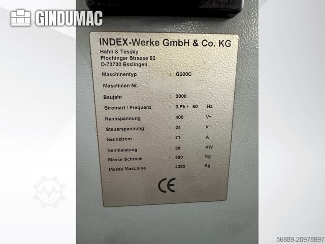Index G200 C Index G200 C