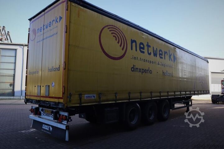Curtain sided Schmitz Cargobull SCB3ST CoC Documents, TuV Loading Certificate, Dut