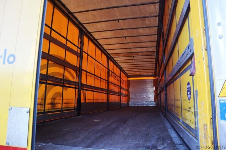 Curtain sided Schmitz Cargobull SCB3ST CoC Documents, TuV Loading Certificate, Dut