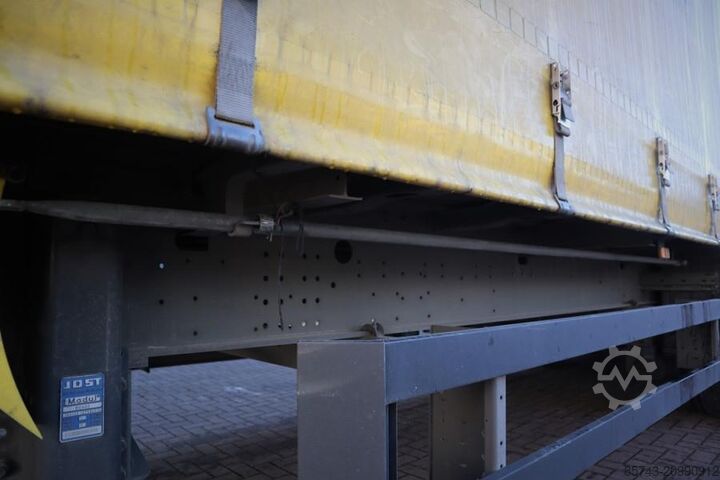 Curtain sided Schmitz Cargobull SCB3ST CoC Documents, TuV Loading Certificate, Dut