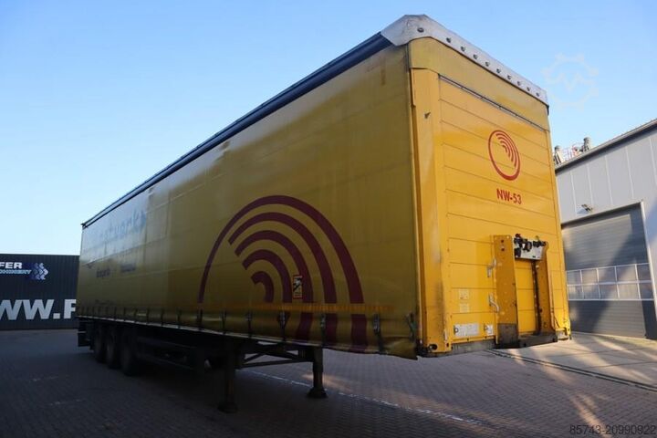 Curtain sided Schmitz Cargobull SCB3ST CoC Documents, TuV Loading Certificate, Dut