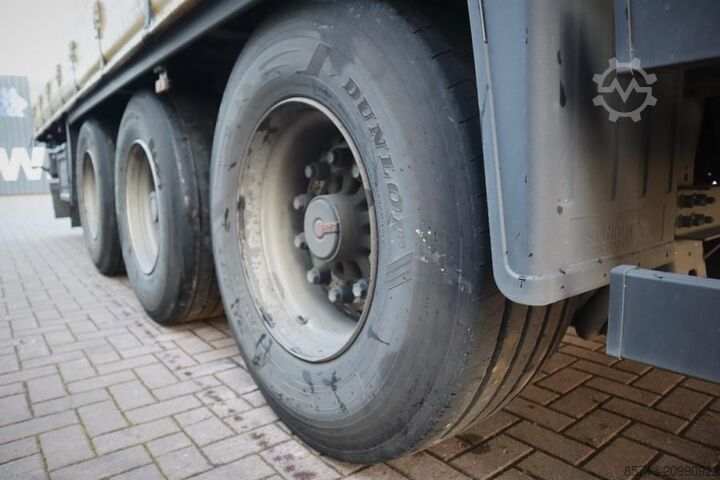 Curtain sided Schmitz Cargobull SCB3ST CoC Documents, TuV Loading Certificate, Dut