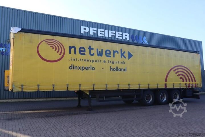 Curtain sided Schmitz Cargobull SCB3ST CoC Documents, TuV Loading Certificate, Dut