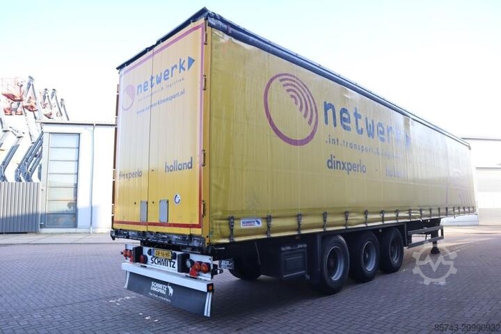 Curtain sided Schmitz Cargobull SCB3ST CoC Documents, TuV Loading Certificate, Dut