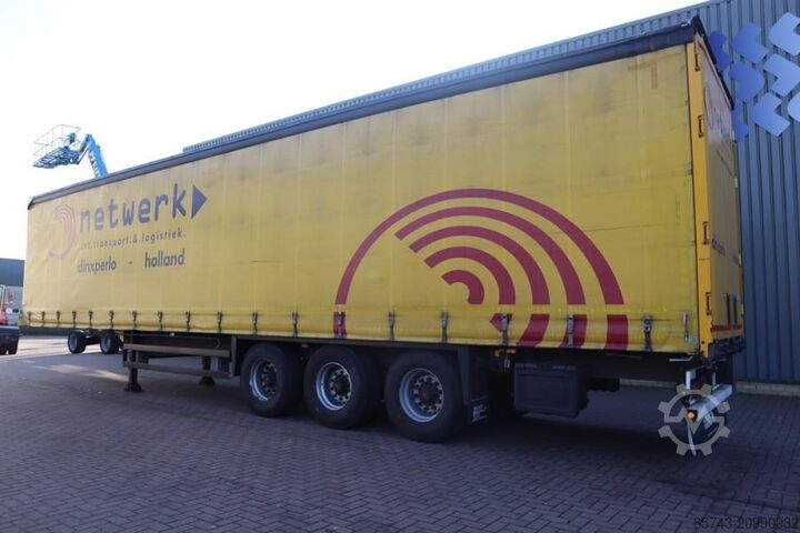 Curtain sided Schmitz Cargobull SCB3ST CoC Documents, TuV Loading Certificate, Dut
