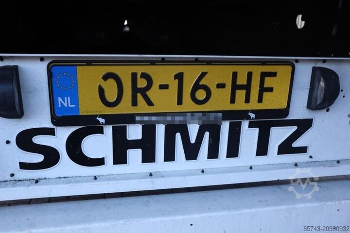 Curtain sided Schmitz Cargobull SCB3ST CoC Documents, TuV Loading Certificate, Dut