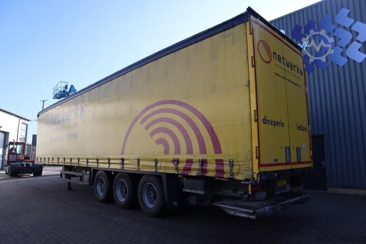 Curtain sided Schmitz Cargobull SCB3ST CoC Documents, TuV Loading Certificate, Dut
