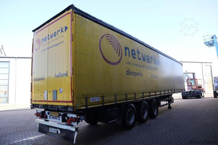 Curtain sided Schmitz Cargobull SCB3ST CoC Documents, TuV Loading Certificate, Dut
