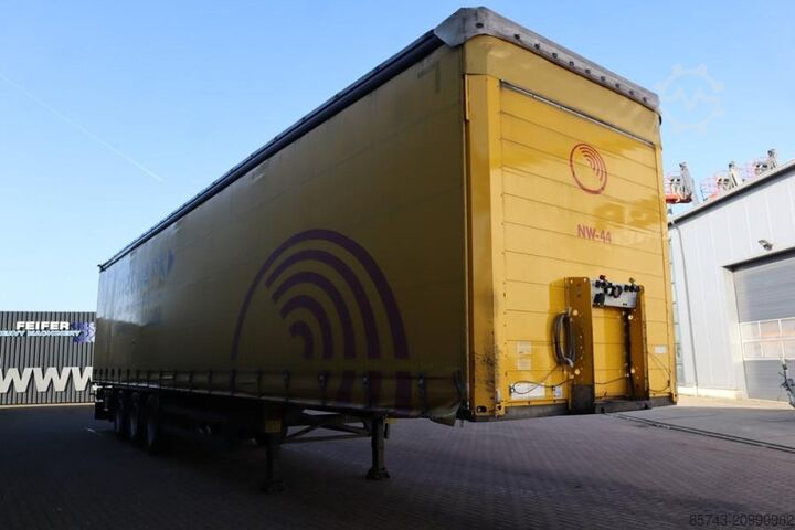 Curtain sided Schmitz Cargobull SCB3ST CoC Documents, TuV Loading Certificate, Dut