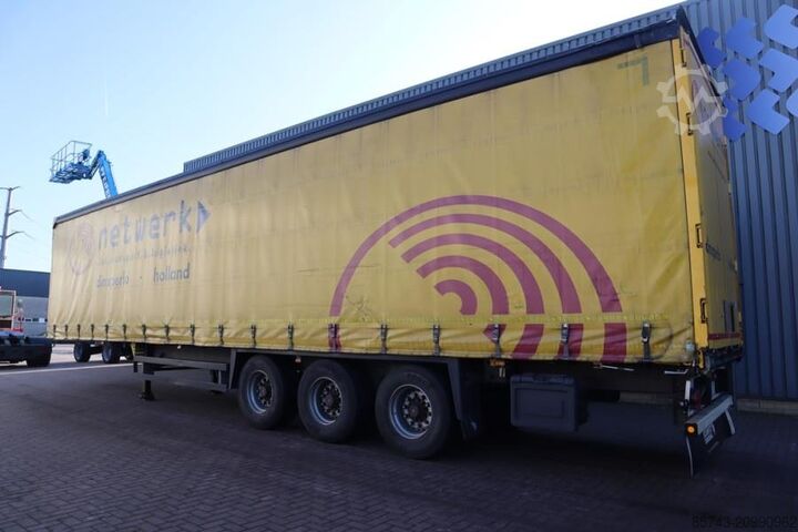 Curtain sided Schmitz Cargobull SCB3ST CoC Documents, TuV Loading Certificate, Dut