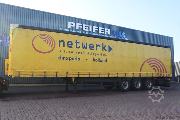 Curtain sided Schmitz Cargobull SCB3ST CoC Documents, TuV Loading Certificate, Dut