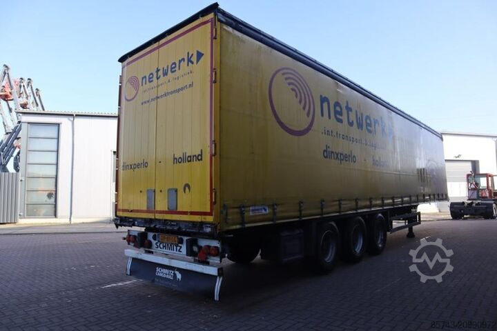 Curtain sided Schmitz Cargobull SCB3ST CoC Documents, TuV Loading Certificate, Dut