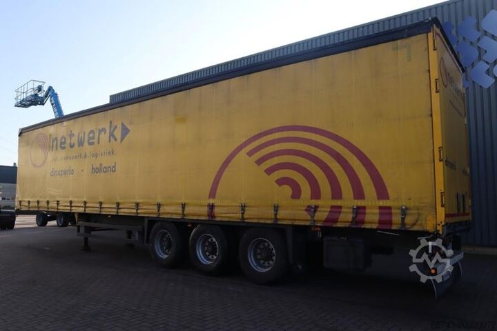Curtain sided Schmitz Cargobull SCB3ST CoC Documents, TuV Loading Certificate, Dut