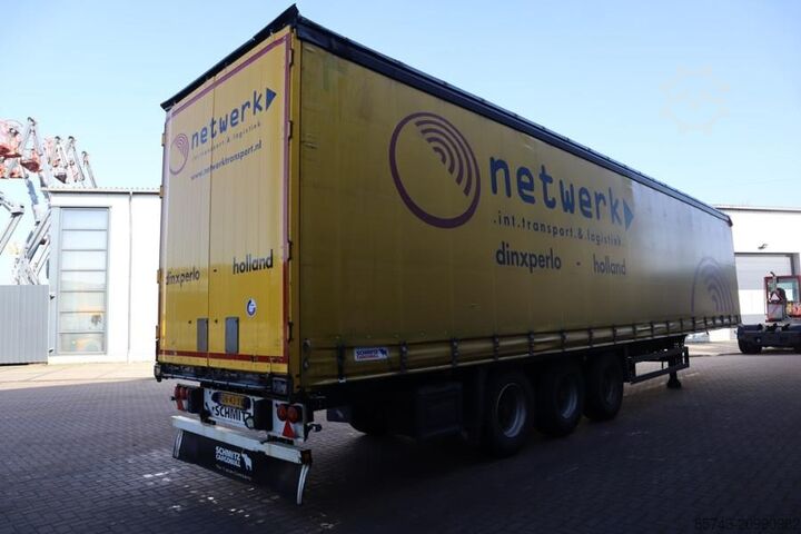 Curtain sided Schmitz Cargobull SCB3ST CoC Documents, TuV Loading Certificate, Dut