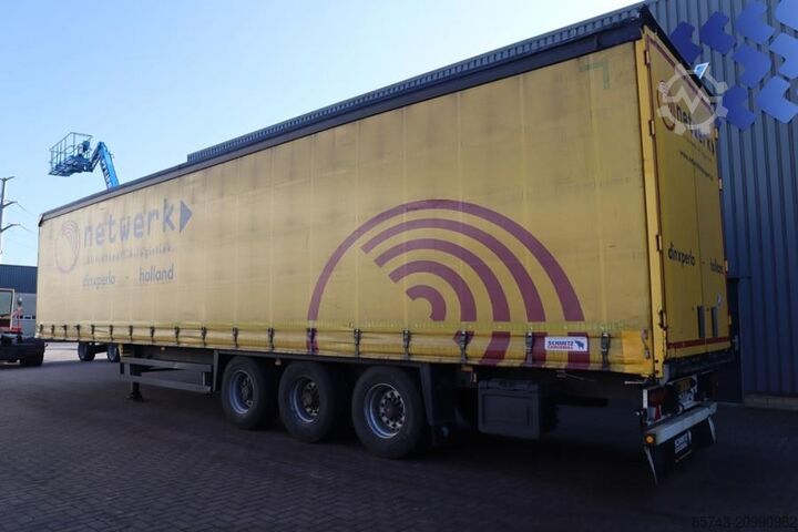 Curtain sided Schmitz Cargobull SCB3ST CoC Documents, TuV Loading Certificate, Dut