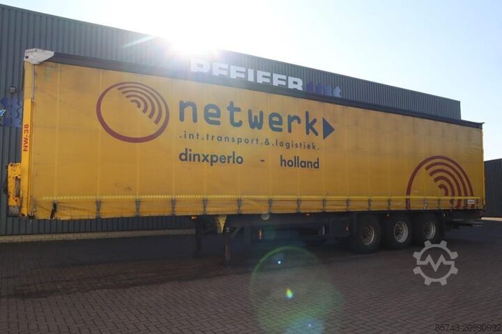 Curtain sided Schmitz Cargobull SCB3ST CoC Documents, TuV Loading Certificate, Dut